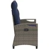Sodo suolas su pagalve 105 x 60 x 112 cm plienas