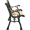Sodo suolas su pagalve Ruda 116 x 54 x 73 cm Medis