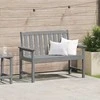 Sodo suolas Šviesiai pilka 120 x 59 x 88 cm HDPE