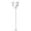 Sodo šviesa Balta 57 x 49 x 241 cm Aliuminis ir stiklas