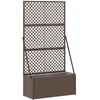 Sodo trelių vazonas Ruda 70 x 30 x 135 cm Metalas