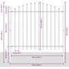 Sodo tvora Woerden Balta 170 x 165 cm