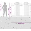 Sodo tvora Woerden Balta 240 x 215 cm