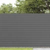 Sodo tvora, dvipusė, pilka, 1,8x3 m, PVC