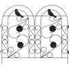 Sodo tvora 5 pcs Juoda Plienas