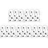 Sodo tvora 5 pcs Juoda Plienas