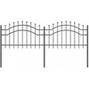 Sodo tvora Woerden 240 x 115 cm Pilka