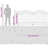 Sodo tvora Woerden Pilka 240 x 165 cm