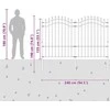 Sodo tvora Woerden Pilka 240 x 190 cm