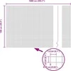 Suvirintas vielos tvora su stulpeliais 10 x 1 m Žalia Tinklelis