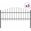 Sodo tvora Woerden 3 pcs Pilka