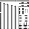Sodo tvora 8 pcs Pilka 170 x 140 cm