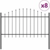 Sodo tvora 8 pcs Pilka 170 x 140 cm