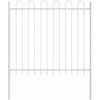 Sodo tvora 3 pcs Balta 5,1 x 1,5 m Miltelinis plienas