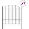 Sodo tvora 7 pcs Pilka 170 x 215 cm