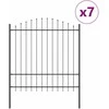 Sodo tvora WOERDEN 7 vnt. 170 x 215 cm Pilka