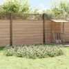 Sodo tvora su kuoliukais 24 pcs 75 x 30 cm Mesh Sidabrinė
