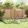 Sodo tvora su kuoliukais 48 pcs 95 x 50 cm Mesh Sidabrinė