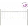 Sodo tvora Woerden 3 pcs Balta