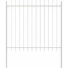 Sodo tvora 5 pcs Balta 8,5 x 1,5 m Miltelinis plienas
