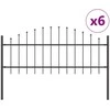 Sodo tvora Woerden 6 pcs Pilka