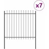 Sodo tvora WOERDEN 7 vnt. 11,9 x 1,5 m Miltelinis plienas Pilka
