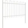 Sodo tvora 2 pcs Balta 3,4 x 1,2 m Miltelinis plienas
