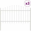Sodo tvora 3 pcs Balta 170 x 140 cm