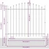 Sodo tvora 7 pcs Pilka 170 x 190 cm