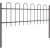 Sodo tvora BOXTEL 8 vnt. 13,6 x 0,6 m Miltelinis plienas Pilka