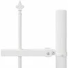 Sodo tvora 5 pcs Balta 8,5 x 1 m Miltelinis plienas
