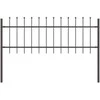 Sodo tvora WOERDEN 7 vnt. 11,9 x 0,6 m Miltelinis plienas Pilka