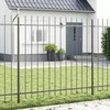 Sodo tvora 5 pcs Pilka 8,5 x 1,5 m Miltelinis plienas