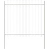 Sodo tvora 4 pcs Balta 6,8 x 1,5 m Miltelinis plienas