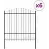 Sodo tvora WOERDEN 6 vnt. 170 x 215 cm Pilka
