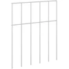 Sodo tvoros plokštė 12 pcs Galvanizuotas plienas Sidabrinė
