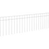 Sodo tvoros plokštė 12 vnt. 100 x 30 cm Galvanizuotas plienas