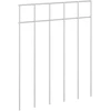 Sodo tvoros plokštė 48 vnt. 25 x 30 cm Galvanizuotas plienas