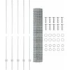 Suvirinto vielos tvoros 10 x 1,5 m (P x A)