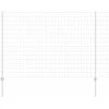 Euro tvoros su stulpu 10 x 1,5 m Galvanizuotas plienas