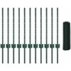 Hexagonal Fence with Post 25 x 0,5 m PVC dengtas plienas Žalia