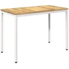 Sodo vakarienės stalas Balta 108,5 x 55 x 75 cm