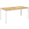 Sodo vakarienės stalas Balta 147 x 88,5 x 75 cm
