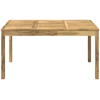 Sodo vakarienės stalas Balta 147 x 88,5 x 75 cm