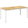 Sodo vakarienės stalas Balta 180 x 88,5 x 75 cm