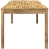 Sodo vakarienės stalas Balta 180 x 88,5 x 75 cm