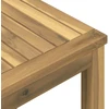 Sodo vakarienės stalas Balta 196 x 100,5 x 75 cm