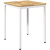 Sodo vakarienės stalas Balta 60 x 60,5 x 75 cm