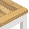 Sodo vakarienės stalas Balta 70 x 68,5 x 75 cm