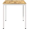 Sodo vakarienės stalas Balta apdaila 70 x 68,5 x 75 cm